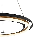 Подвесной светильник Escada Lagom 10248/2LED цвет плафона/подвески Белый, Коричневый, Черный, цвет арматуры Черный-5