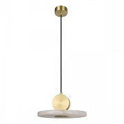 Подвесной светильник Loft it Dolom1te 10249/D цвет плафона/подвески Белый, цвет арматуры Медь-2