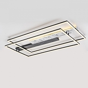Накладной светильник Escada Slab 10250/2LED цвет плафона/подвески Белый, Черный, цвет арматуры Черный-3