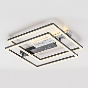Накладной светильник Escada Slab 10251/2LED цвет плафона/подвески Белый, Черный, цвет арматуры Черный-3