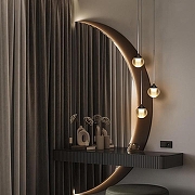 Подвесной светильник Loft it Algor1thm 10251 Chrome цвет плафона/подвески Прозрачный, цвет арматуры Хром-4