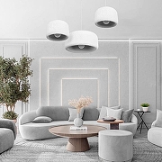 Подвесной светильник Loft it Stone 10252/300 White цвет плафона/подвески Белый, цвет арматуры Белый-6