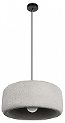 Подвесной светильник Loft it Stone 10252/500 Grey цвет плафона/подвески Серый, цвет арматуры Черный-1