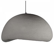 Подвесной светильник Loft it Stone 10252/800 Grey цвет плафона/подвески Серый, цвет арматуры Черный-1