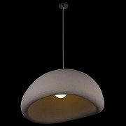 Подвесной светильник Loft it Stone 10252/800 Grey цвет плафона/подвески Серый, цвет арматуры Черный-3