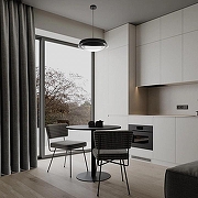 Подвесной светильник Loft it Petale 10256P Black цвет плафона/подвески Белый, Черный, цвет арматуры Черный-10