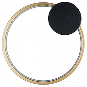 Накладной светильник Escada F1gures 10262/1LED цвет плафона/подвески Белый, Золото, цвет арматуры Черный