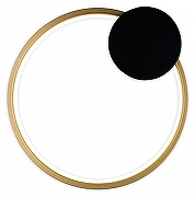 Накладной светильник Escada F1gures 10262/1LED цвет плафона/подвески Белый, Золото, цвет арматуры Черный-1