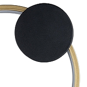 Накладной светильник Escada F1gures 10262/1LED цвет плафона/подвески Белый, Золото, цвет арматуры Черный-3