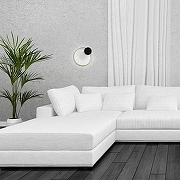 Накладной светильник Escada F1gures 10262/1LED цвет плафона/подвески Белый, Золото, цвет арматуры Черный-4