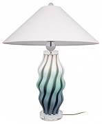 Настольная лампа Loft it Amalfi 10264T/L цвет плафона/подвески Белый, цвет арматуры Зеленый