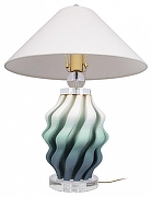 Настольная лампа Loft it Amalfi 10264T/S цвет плафона/подвески Белый, цвет арматуры Зеленый-1
