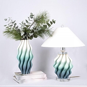 Настольная лампа Loft it Amalfi 10264T/S цвет плафона/подвески Белый, цвет арматуры Зеленый-4