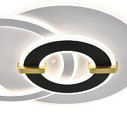 Накладной светильник Escada Antl1a 10269/3LED цвет плафона/подвески Белый, Черный, цвет арматуры Белый, Золото, Черный-4