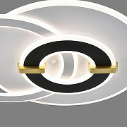 Накладной светильник Escada Antl1a 10269/3LED цвет плафона/подвески Белый, Черный, цвет арматуры Белый, Золото, Черный-5