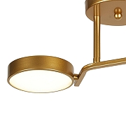 Светильник на штанге Escada Starl1ght 10273/2LED цвет плафона/подвески Белый, Бежевый, цвет арматуры Бежевый-1