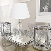 Настольная лампа Loft it Сrystal 10278 цвет плафона/подвески Белый, цвет арматуры Прозрачный, Хром-6