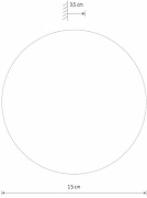 Накладной светильник Nowodvorski R1ng Led S 10280 цвет плафона/подвески Золото, цвет арматуры Золото-2