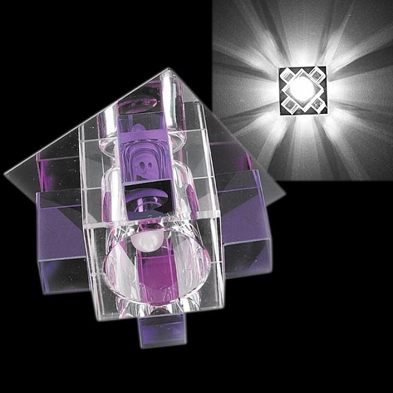 Встраиваемый светильник Sneha 1028/A G9 CR+PP 