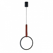 Подвесной светильник Escada ALL1ANCE 10295/1LED Black цвет плафона/подвески Белый, Черный, цвет арматуры Черный-2
