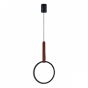 Подвесной светильник Escada ALL1ANCE 10295/1LED Black цвет плафона/подвески Белый, Черный, цвет арматуры Черный-3