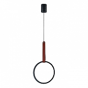 Подвесной светильник Escada ALL1ANCE 10295/1LED Black цвет плафона/подвески Белый, Черный, цвет арматуры Черный-4