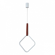 Подвесной светильник Escada ALLIANCE 10296/1LED White цвет плафона/подвески Белый, цвет арматуры Белый-2