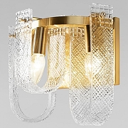 Накладной светильник Loft it Jersey 10296W цвет плафона/подвески Прозрачный, цвет арматуры Бронза