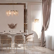 Накладной светильник Loft it Jersey 10296W цвет плафона/подвески Прозрачный, цвет арматуры Бронза-8