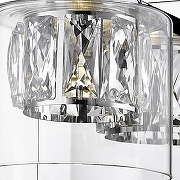 Бра Simple Story 1030 1030-1WL цвет плафона/подвески Прозрачный, цвет арматуры Хром-1