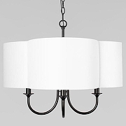 Подвесной светильник Loft it S1lence 10303P Black цвет плафона/подвески Белый, цвет арматуры Черный