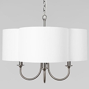 Подвесной светильник Loft it Silence 10303P Nickel цвет плафона/подвески Белый, цвет арматуры Никель