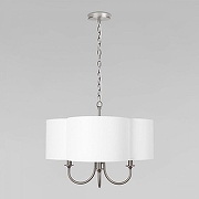 Подвесной светильник Loft it Silence 10303P Nickel цвет плафона/подвески Белый, цвет арматуры Никель-1