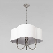 Подвесной светильник Loft it Silence 10303P Nickel цвет плафона/подвески Белый, цвет арматуры Никель-2