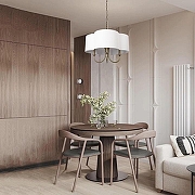 Подвесной светильник Loft it Silence 10303P Nickel цвет плафона/подвески Белый, цвет арматуры Никель-5