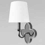 Бра Loft it S1lence 10303W/B Black цвет плафона/подвески Белый, цвет арматуры Никель