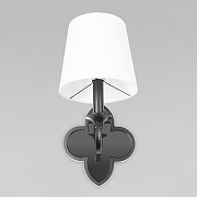 Бра Loft it S1lence 10303W/B Black цвет плафона/подвески Белый, цвет арматуры Никель-1