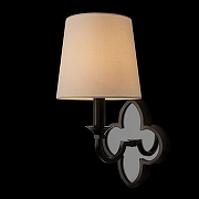 Бра Loft it S1lence 10303W/B Black цвет плафона/подвески Белый, цвет арматуры Никель-3