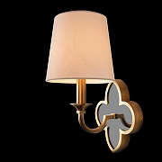 Бра Loft it S1lence 10303W/B Brass цвет плафона/подвески Белый, цвет арматуры Никель-3