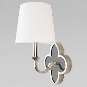 Бра Loft it Silence 10303W/B Nickel цвет плафона/подвески Белый, цвет арматуры Никель