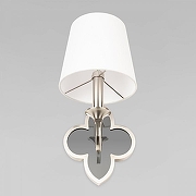 Бра Loft it Silence 10303W/B Nickel цвет плафона/подвески Белый, цвет арматуры Никель-1