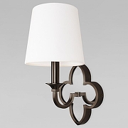 Бра Loft it S1lence 10303W Copper black цвет плафона/подвески Белый, цвет арматуры Черный, Медь