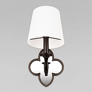 Бра Loft it S1lence 10303W Copper black цвет плафона/подвески Белый, цвет арматуры Черный, Медь-1