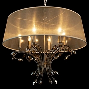 Подвесной светильник Loft it Herm1tage 10305/A цвет плафона/подвески Бежевый, Оранжевый, цвет арматуры Бежевый-5