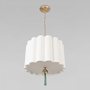 Подвесной светильник Loft it Mellow 10306P Light linen цвет плафона/подвески Лён, цвет арматуры Латунь-1