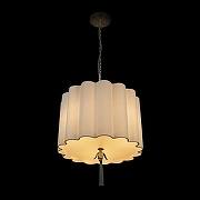 Подвесной светильник Loft it Mellow 10306P Light linen цвет плафона/подвески Лён, цвет арматуры Латунь-2