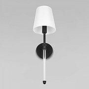 Бра Loft it Cosy 10308W Black цвет плафона/подвески Белый, цвет арматуры Прозрачный, Черный-2