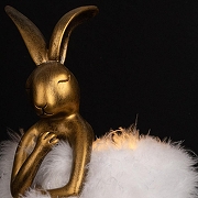 Настольная лампа Loft it Lapine 10315/A White fluff цвет плафона/подвески Белый, цвет арматуры Золото-4