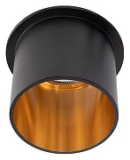 Встраиваемый светильник Loft it L1m1t 10343/B Black Gold цвет плафона/подвески Черный, Золото, цвет арматуры Черный