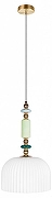 Подвесной светильник Loft it Fam1ly 10365/A цвет плафона/подвески Белый, цвет арматуры Зеленый, Золото-2